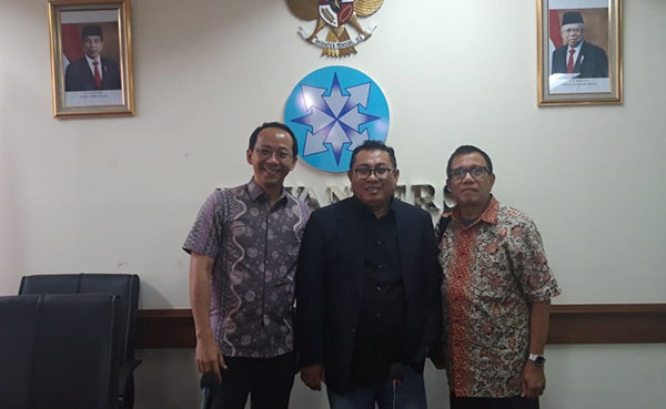 Bicara Perihal Konstituen, Ketum SMSI Silaturahmi ke DP