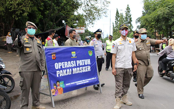 Sat Pol PP Gencar Lakukan Operasi, Menyasar Pelanggar Prokes Covid-19