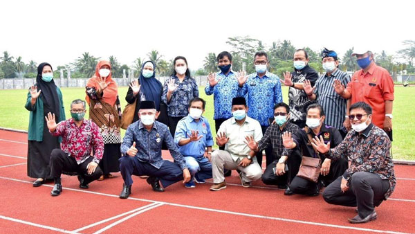 Persiapan POR Pemprov, Komisi V DPRD Jabar Tinjau Sor di Kabupten Ciamis