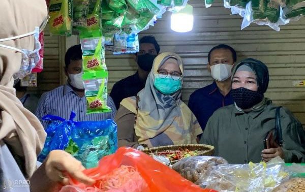 Komisi II DPRD Jabar Tinjau Pasar Lembang, Terjadi Kenaikan Bahan Pokok