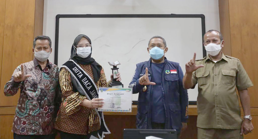 Ulfah Terpilih Jadi Dita Baca Jabar, Budayakan Membaca Kalangan Melenial