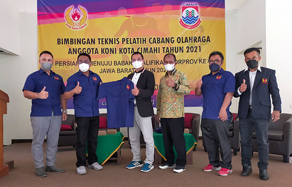 KONI Cimahi Gelar Bintek Bagi Pelatih Cabor Menuju Prestasi BK PORPROV Jabar