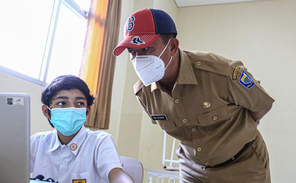 Uji Coba PTMT Berjalan Lancar, Diminta Tetap Dengan Prokes Ketat