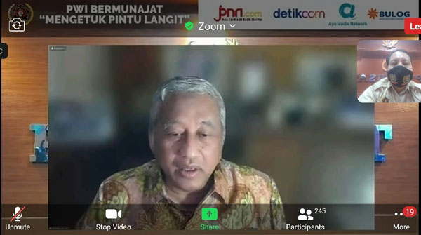 Ketua Dewan Pers: Perang Melawan COVID-19, Jangan Menjadi Disersi Sosial dan Spiritual