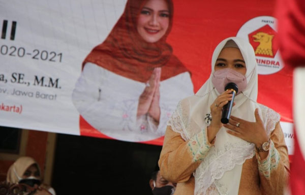Anggota DPRD Jabar, Hj. Gina Adakan Rerses, Ditanya Soal Infratruktur