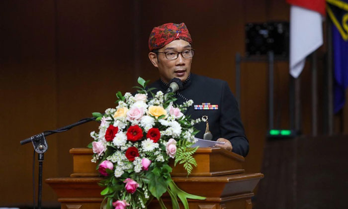 Gubernur Jabar : Kota Bandung Penangan Covid-19 Luar biasa, Mapu Kendalikan BOR