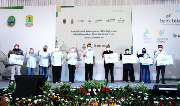 Dukung Peningkatan Ekonomi Desa, Bank bjb Luncurkan Sejumlah Program Digital