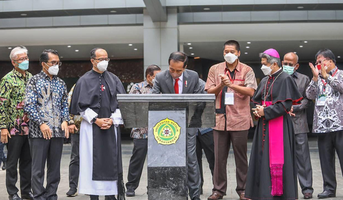 Presiden Jokowi : Pandemi Covid-19 Tingkatkan Gotong Royong Rakyat Indonesia