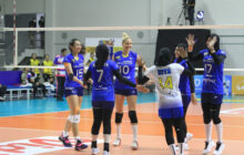 Voli Putri bjb Tandamata Taklukan Jakarta Popsivo Polwan di Proliga 2022