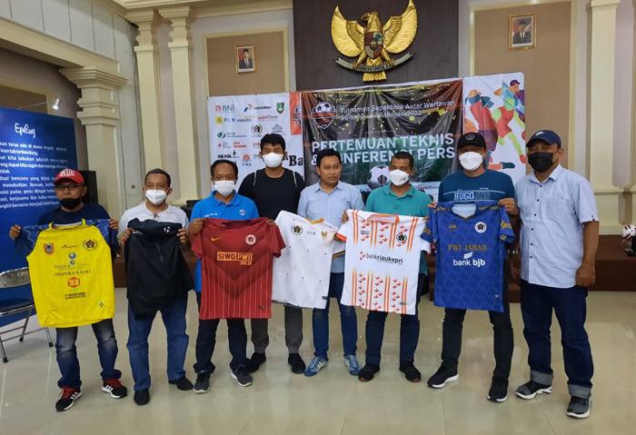 Tim Sepak Bola PWI Jabar, Akan Berhadapan Dengan Tim PWI Riau
