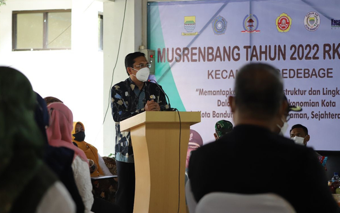 Ketua DPRD Tedy Rusmawan: Musrenbang Wadah Aspirasi Rakyat