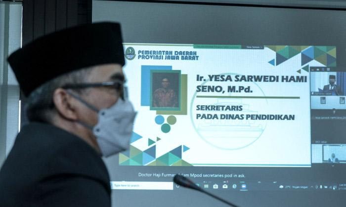 Kabid PSMA Yesa Sarwedi, Dikukuh dan Dilantik Menjadi Sekdisdik Jabar