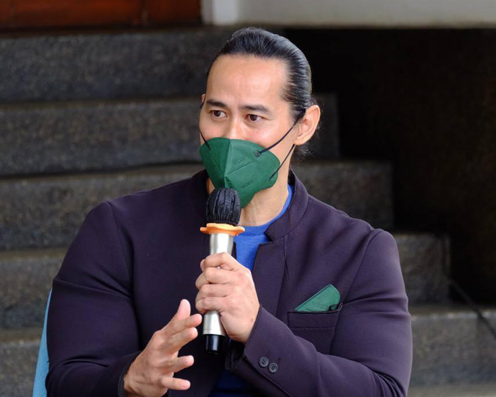 Ade Ray Ajak Warga Kota Bandung Terapkan Pola Hidup Sehat