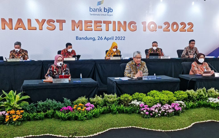 Bank bjb berhasil Catat Kinerja Positif Triwulan I Tahun 2022