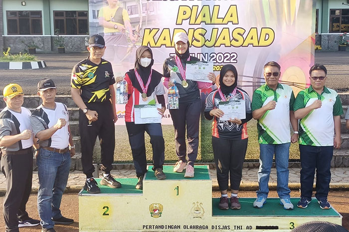 Kejuaraan Piala Kadisjasad TNI AD, Panahan Cimahi Sabet 4 Medali Emas dan 3 Perak
