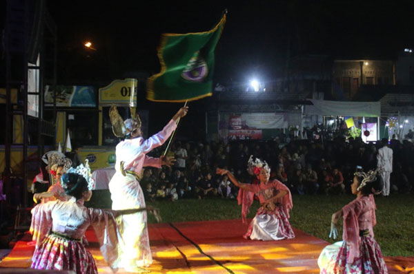 Pentas Seni dan Budaya,'Ngarak Pataka' ke 2 di Gelar Eks Kewadanaan Rajadesa