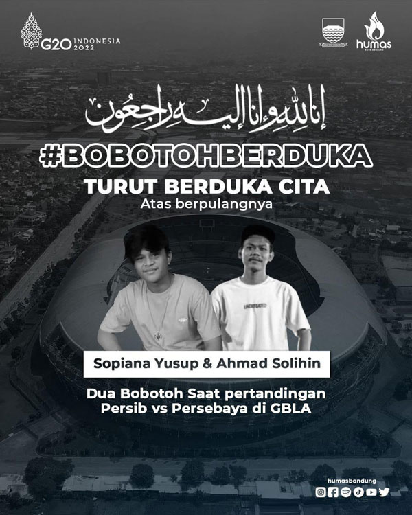 Meninggalnya Bobotoh, Umuh: Jangan Saling Salahkan, Mari Evaluasi Diri