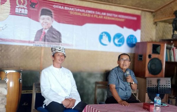 Anggota DPRD Jabar Memo, Generasi Mudah Harus Paham Nilai Kebangsaan