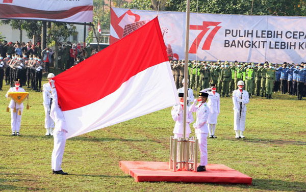 Walikota Cimahi : Momentun HUT RI ke 77, Reflesikan Nilai Pancasila