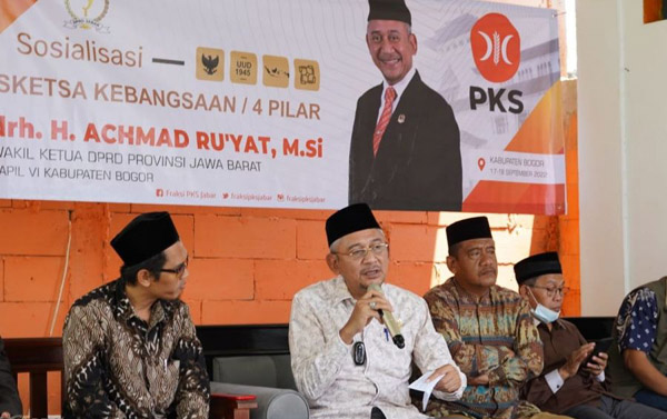 Wakil Ketua DPRD Jabar : Sosialisasi 4 Pilar Jadi Konsepsi Nasional, Menyatukan Keragaman