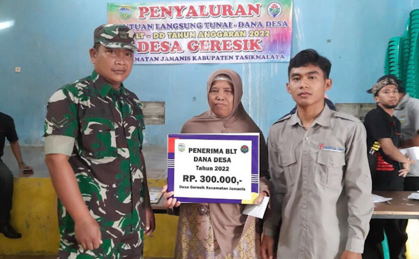 Pemdes Desa Geresik,Kembali Salurkan BLT Dana Desa 2022