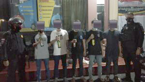 Polres Tasikmalaya Kota, Amankan Pemuda Sedang Pesta Miras