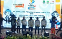 Wagub Jabar Launching Logo dan Maskot PEPARDA VI Jabar 2022