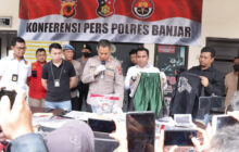Sat Reskrim Polres Banjar, Tangkap Pelaku Pembakaran Pendopo Walikota Banjar