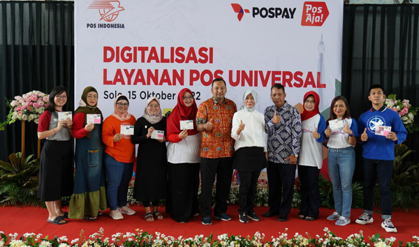 Pos Indonesia Launching Digitalisasi Layanan Pos Universal