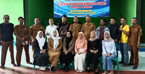 Program Pemberdayaan Masyarakat, Pemdes Sukapancar Gelar Pelatihan BUMDes