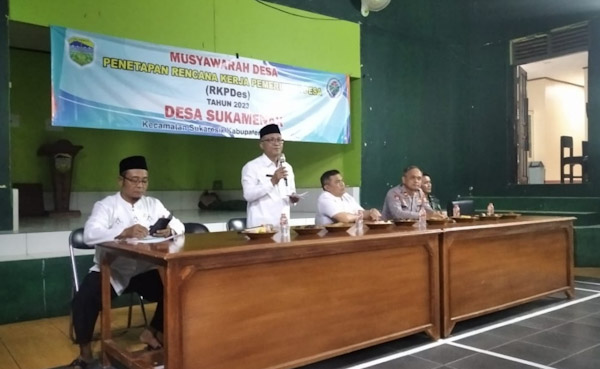 Pemdes Sukamenak, Gelar Musyawarah RKPDes Tahun Anggaran 2023