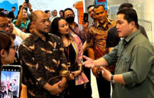 Menteri BUMN Erick Thohir, Kunjungi Pos Bloc Medan