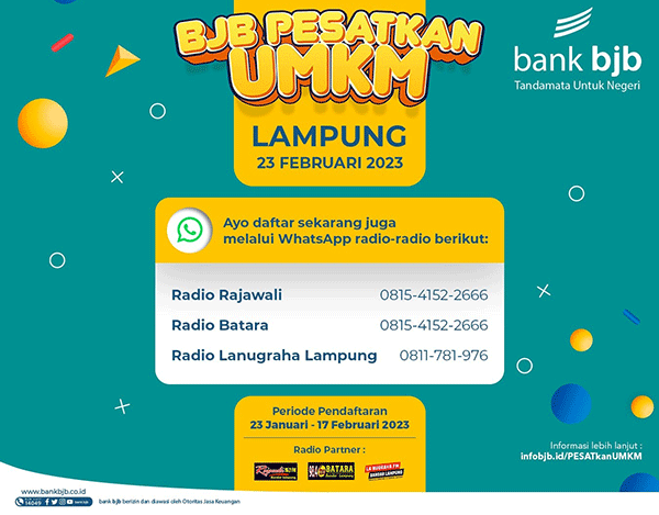 Workshop Bisnis bjb PESATkan UMKM Hadir di Lampung