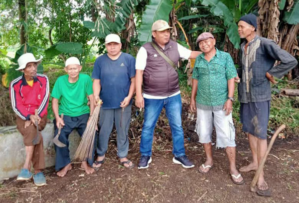 Warga Muhara Desa Banjarsari, Antusias dan Kompak Gotong Royong