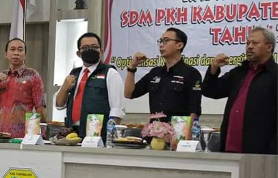 Bupati Tasikmalaya, Buka Rakor SDM PKH
