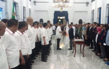 Kepengurusan KONI Jabar Periode 2022 - 2026  dilantik, Sayang Gubernur Tidak Hadir