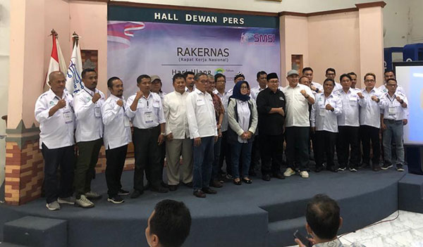 Pengurus Forum Pemred Media Siber Se-indonesia Dilantik di Hall Dewan Pers