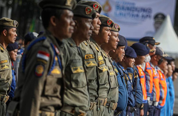 Satpol PP Kota Bandung Siagakan 450 Personel Pastikan Lebaran Aman dan Nyaman