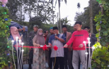 Rampung Dikerjakan, Jembatan Cibeureum Calingcing Diresmikan Kades