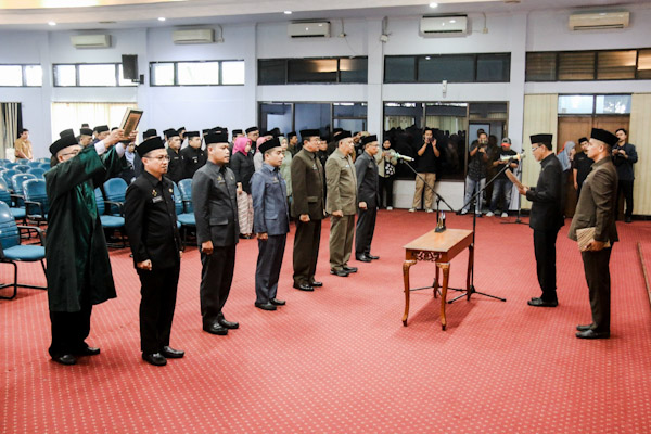 Bupati Ciamis Lantik 6 Pejabat Pimpinan Tinggi Pratama