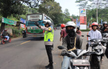 Kapolres Tasikmalaya Kota Pimpin One Way Jalur Gentong