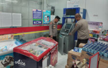 ATM Alfamart Jamanis Dibobol, Satreskrim Polres Tasik Olah TKP