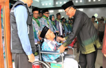 Bupati Ciamis Herdiat, Lepas Jemaah Calon Haji Kloter 12