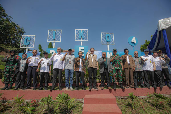 Penghijauan dan Tekan Banjir Sungai Citarum, Pemkot Bandung Resmikan IPAL Grey Ciko 4