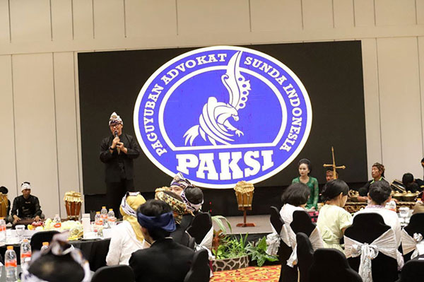 Edwin Senjaya Hadiri Acara Paguyuban Advokat Sunda Indonesia