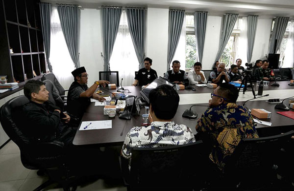 Komisi A Terima Audiensi P3RS Pusat Perbelanjaan ITC Kebon Kalapa