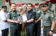 Wabup Ciamis, Sambut Kedatangan KSAD Jenderal Dudung Abdurachman