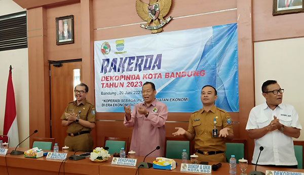 Ketua DEKOPINDA :  Jumlah Koperasi di Kota Bandung 2.583, Aktif 735 Koperasi