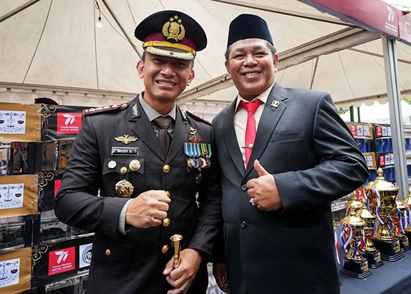 Kurnia Solihat Hadiri Peringatan HUT Ke-77 Bhayangkara Tingkat Jawa Barat