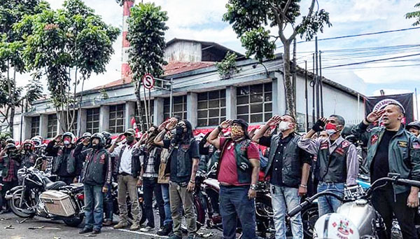 Meriahkan HUT RI ke-78, Bikers Brotherhood 1% MC Jelajahi Jawa Barat